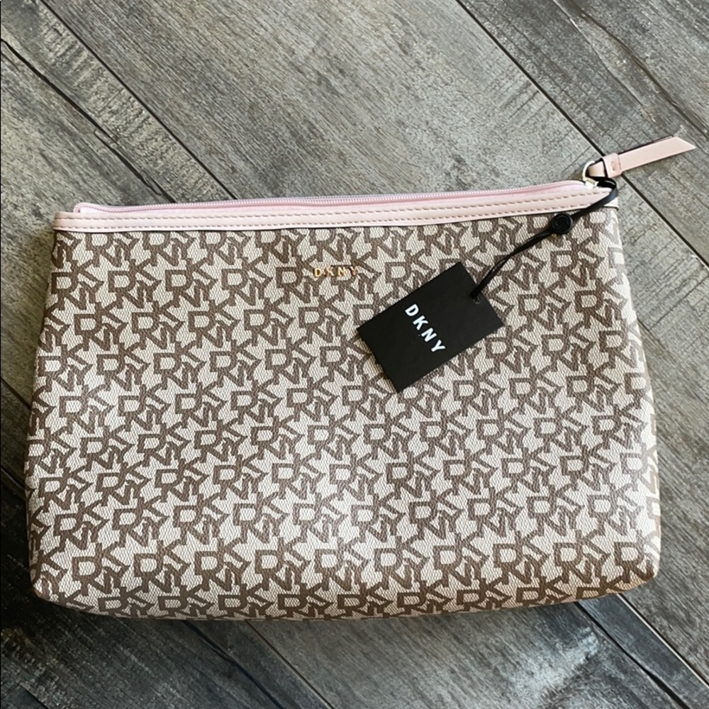 DKNY zip pouch/bag